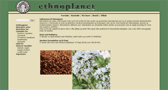 Desktop Screenshot of ethnoplanet.dk