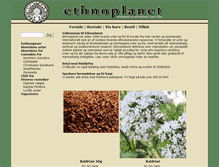 Tablet Screenshot of ethnoplanet.dk